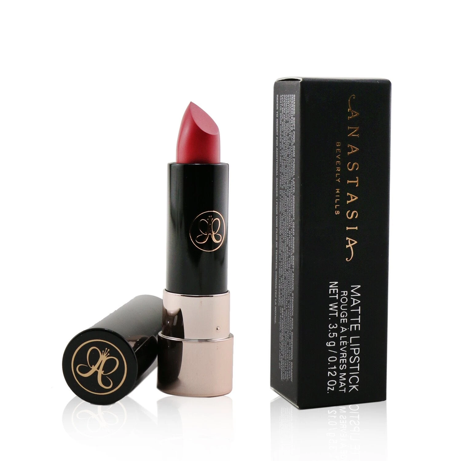 Anastasia Beverly Hills Matte Lipstick - # Rum Punch (Mauve Red) 3.5g/0.12oz 11 Anastasia Beverly Hills Matte Lipstick - # Rum Punch (Mauve Red) 3.5g/0.12oz - Image 9