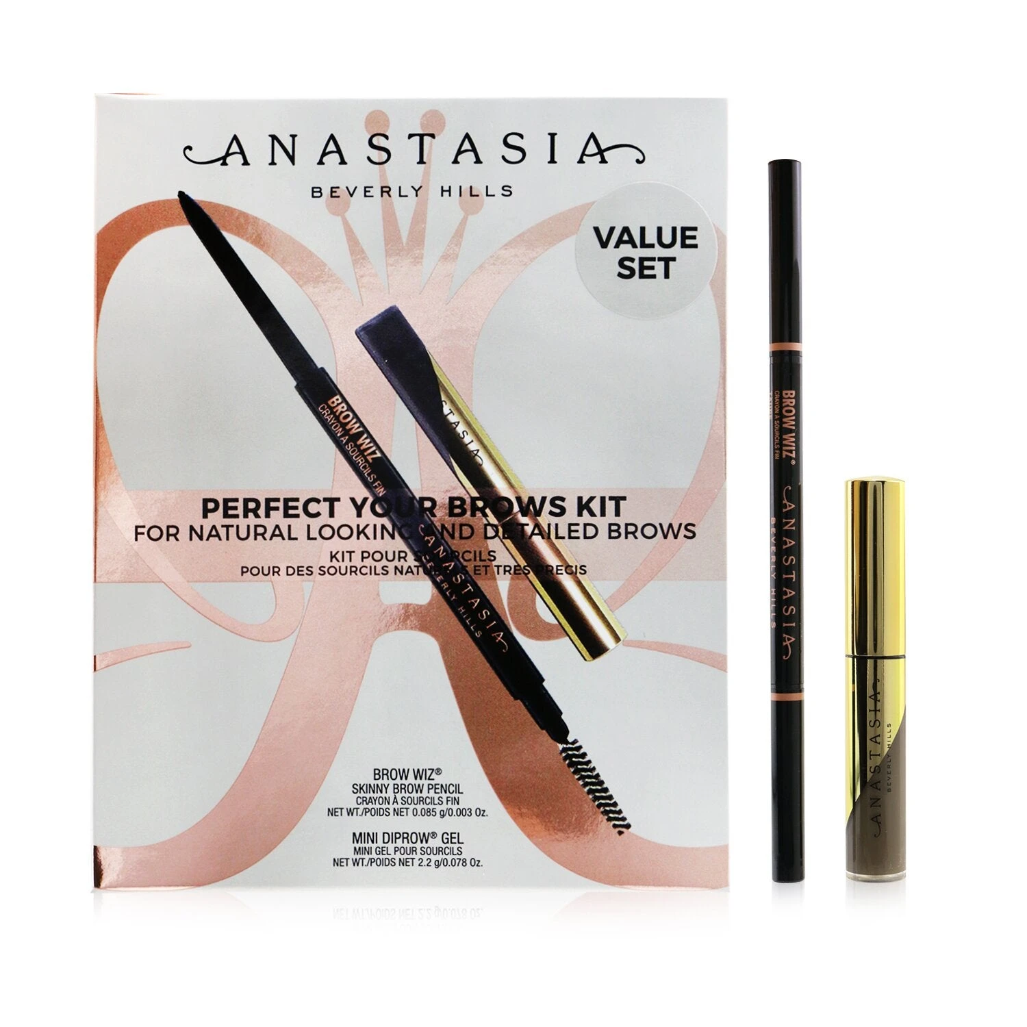 Anastasia Beverly Hills Perfect Your Brows Kit (Brow Wiz + Mini Dipbrow Gel) - # Medium Brown 2pcs 5 Anastasia Beverly Hills Perfect Your Brows Kit (Brow Wiz + Mini Dipbrow Gel) - # Medium Brown 2pcs - Image 3