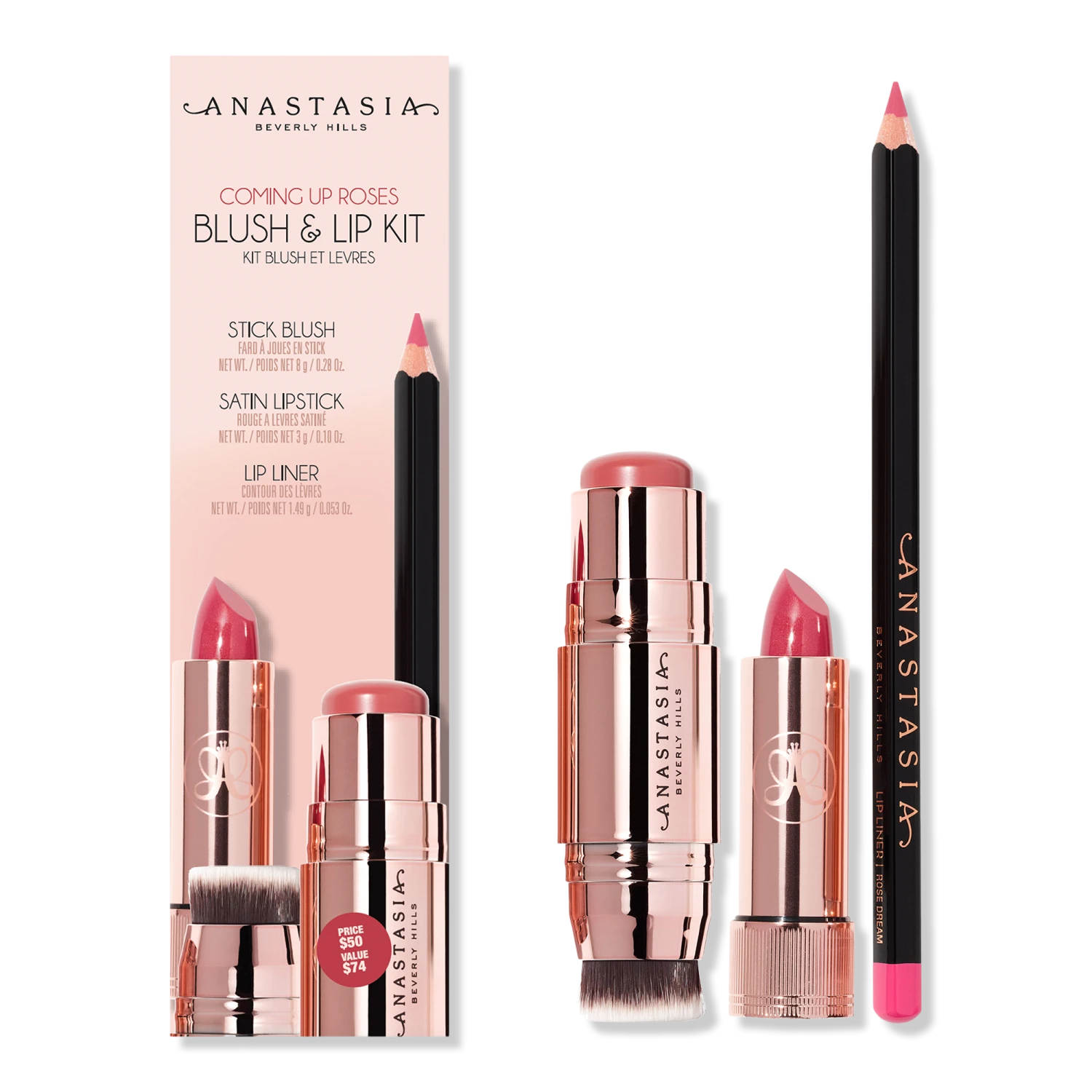 Anastasia Beverly Hills COMING UP ROSES KIT 3 Anastasia Beverly Hills COMING UP ROSES KIT