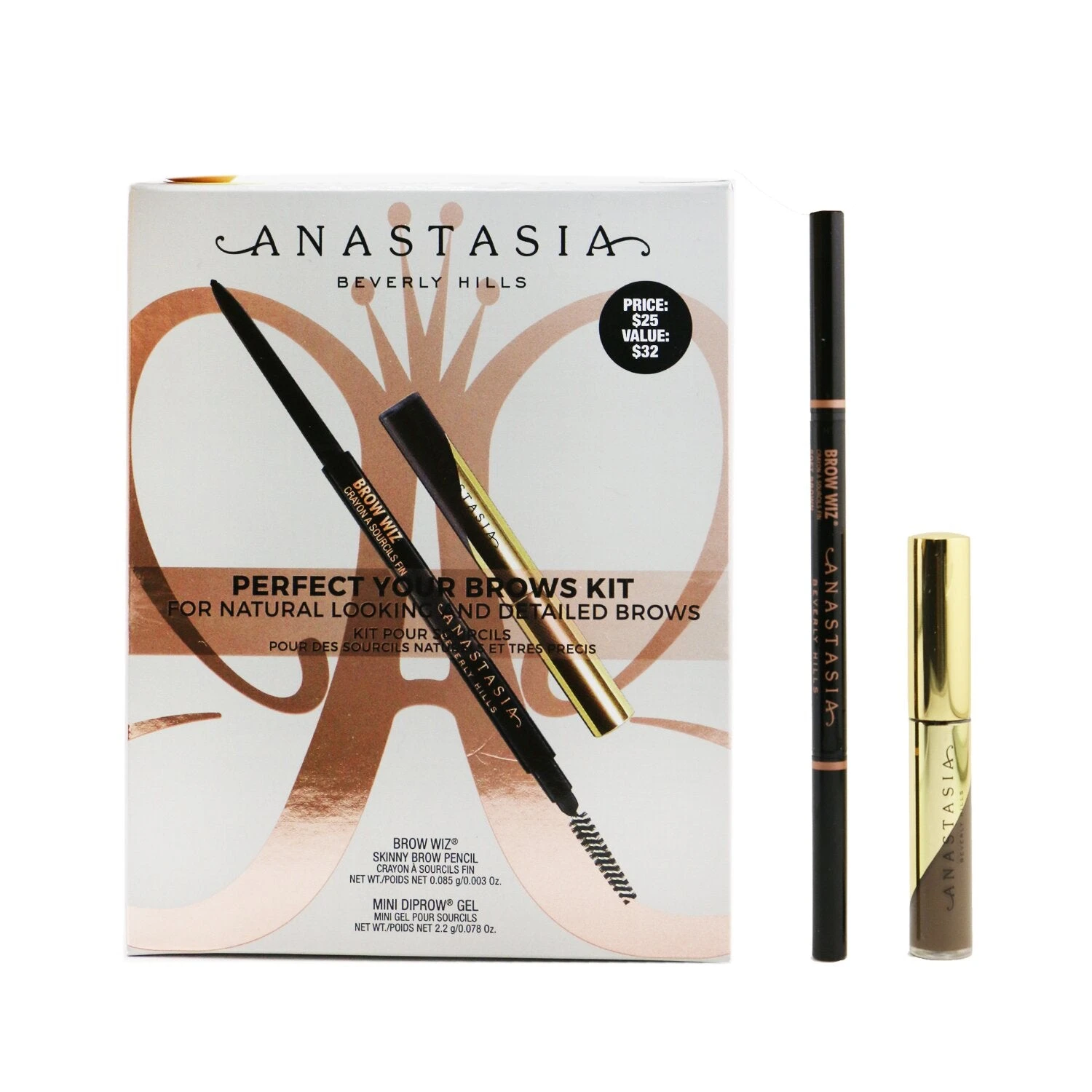 Anastasia Beverly Hills Perfect Your Brows Kit (Brow Wiz + Mini Dipbrow Gel) - # Medium Brown 2pcs 16 Anastasia Beverly Hills Perfect Your Brows Kit (Brow Wiz + Mini Dipbrow Gel) - # Medium Brown 2pcs - Image 14
