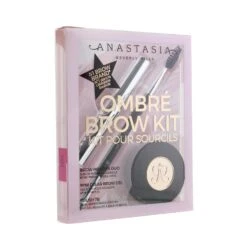 Anastasia Beverly Hills Ombre Brow Kit (Brow Powder Duo + Mini Clear Brow Gel + Brush 7B) - # Ebony 3pcs -Anastasia Beverly Hills 26073968814 1 980855ad adcb 4c2f 98f7 c0f8431b3f1c