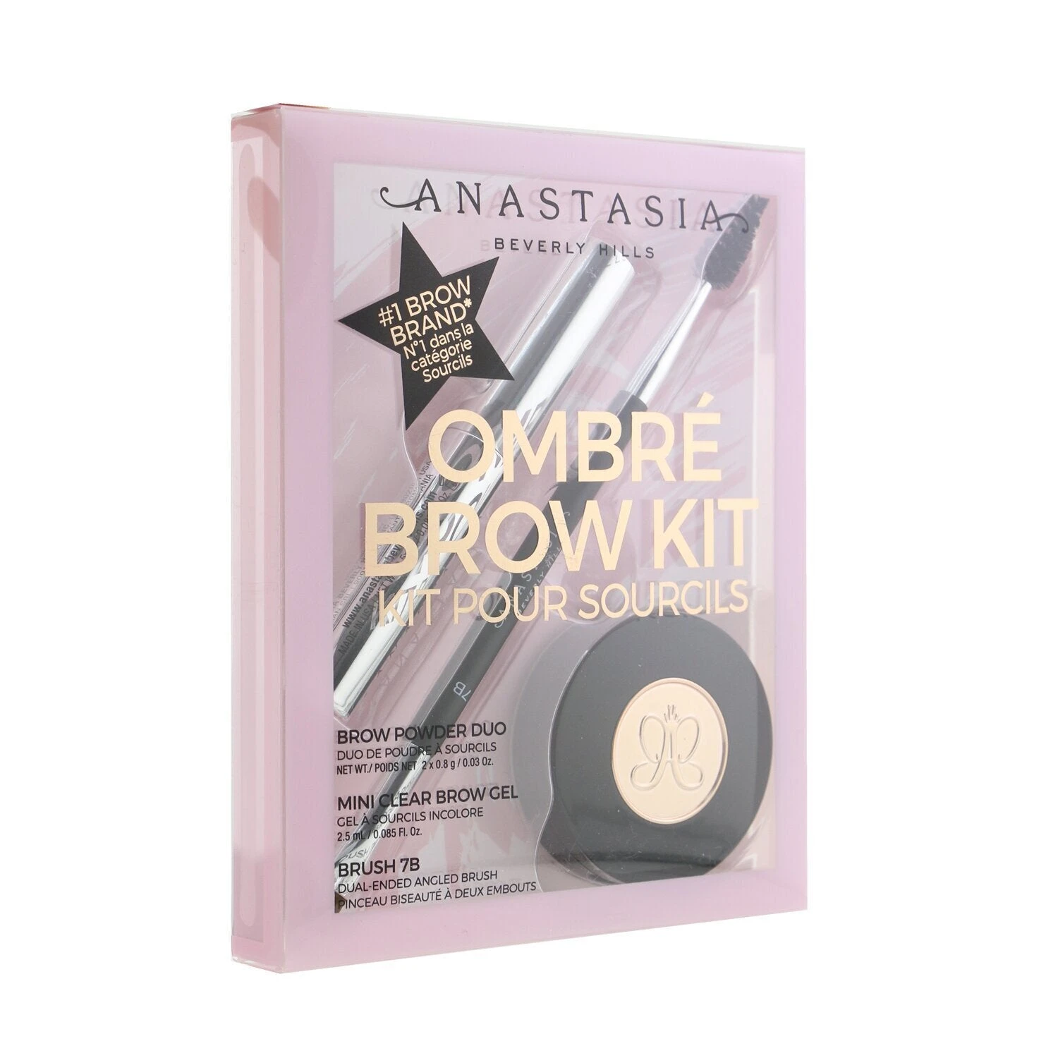 Anastasia Beverly Hills Ombre Brow Kit (Brow Powder Duo + Mini Clear Brow Gel + Brush 7B) - # Taupe 3pcs 14 Anastasia Beverly Hills Ombre Brow Kit (Brow Powder Duo + Mini Clear Brow Gel + Brush 7B) - # Taupe 3pcs - Image 12