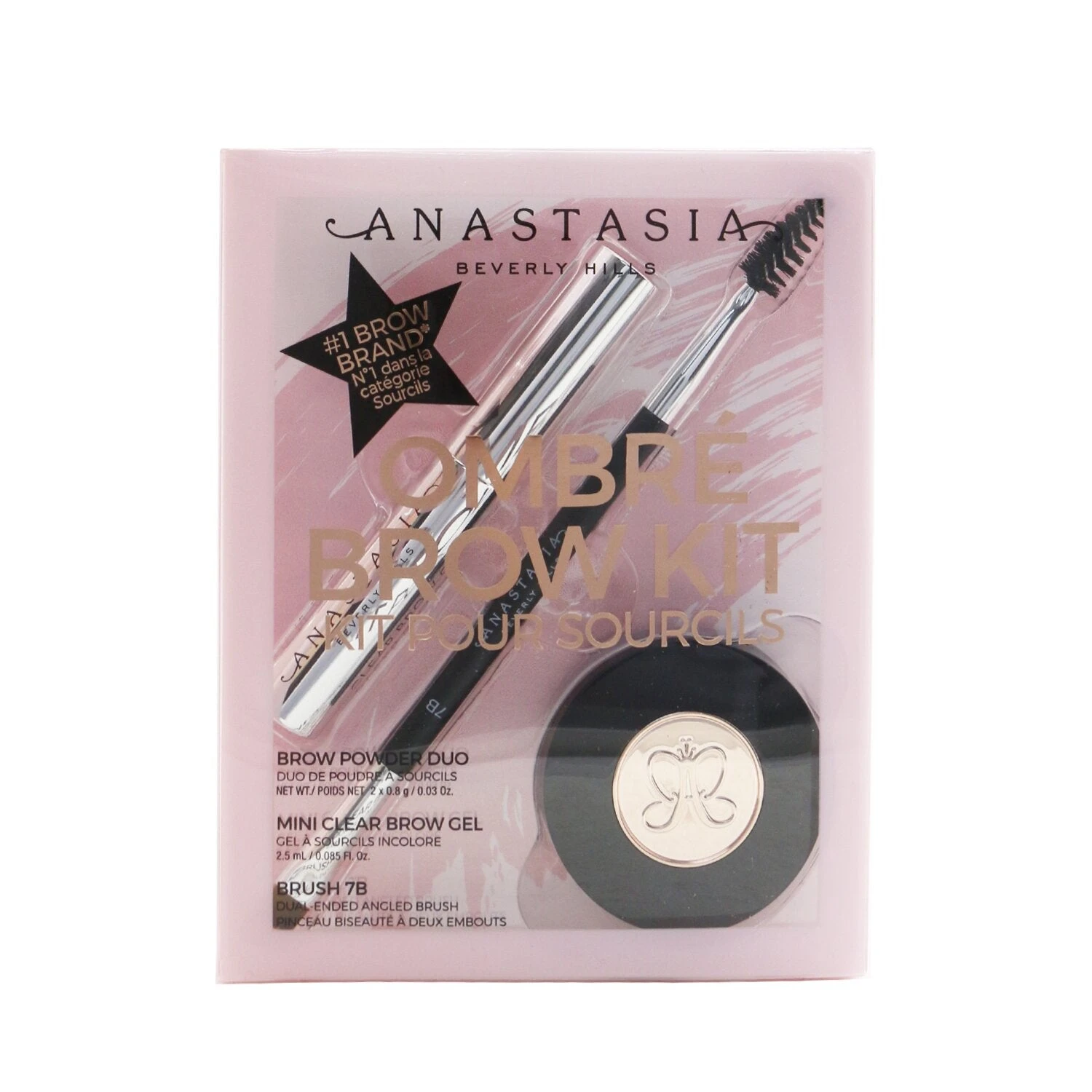 Anastasia Beverly Hills Ombre Brow Kit (Brow Powder Duo + Mini Clear Brow Gel + Brush 7B) - # Taupe 3pcs 16 Anastasia Beverly Hills Ombre Brow Kit (Brow Powder Duo + Mini Clear Brow Gel + Brush 7B) - # Taupe 3pcs - Image 14